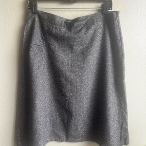 Banana Republic Charcoal A-Line Skirt